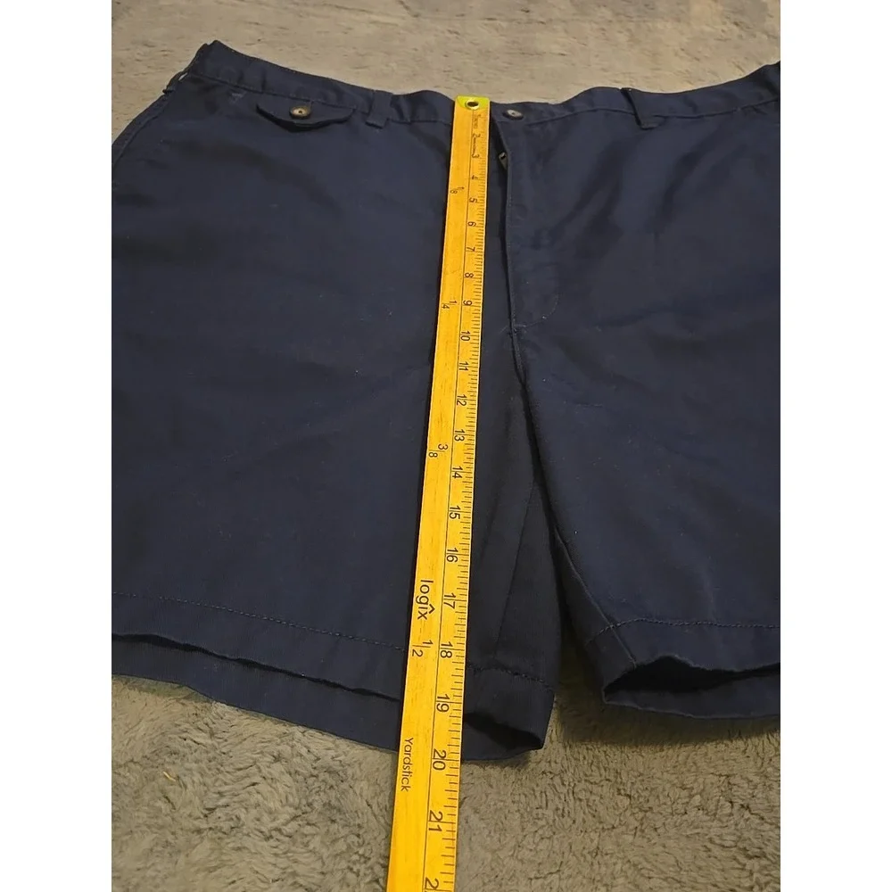 Vtg JCPenney Towncraft Men's Size 42 Blue Walking Shorts 70s 80s Dad Retro Chino